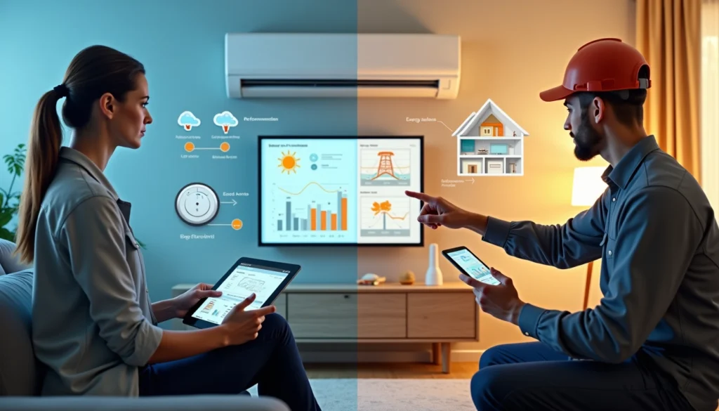 puissance électrique des pompes à chaleur